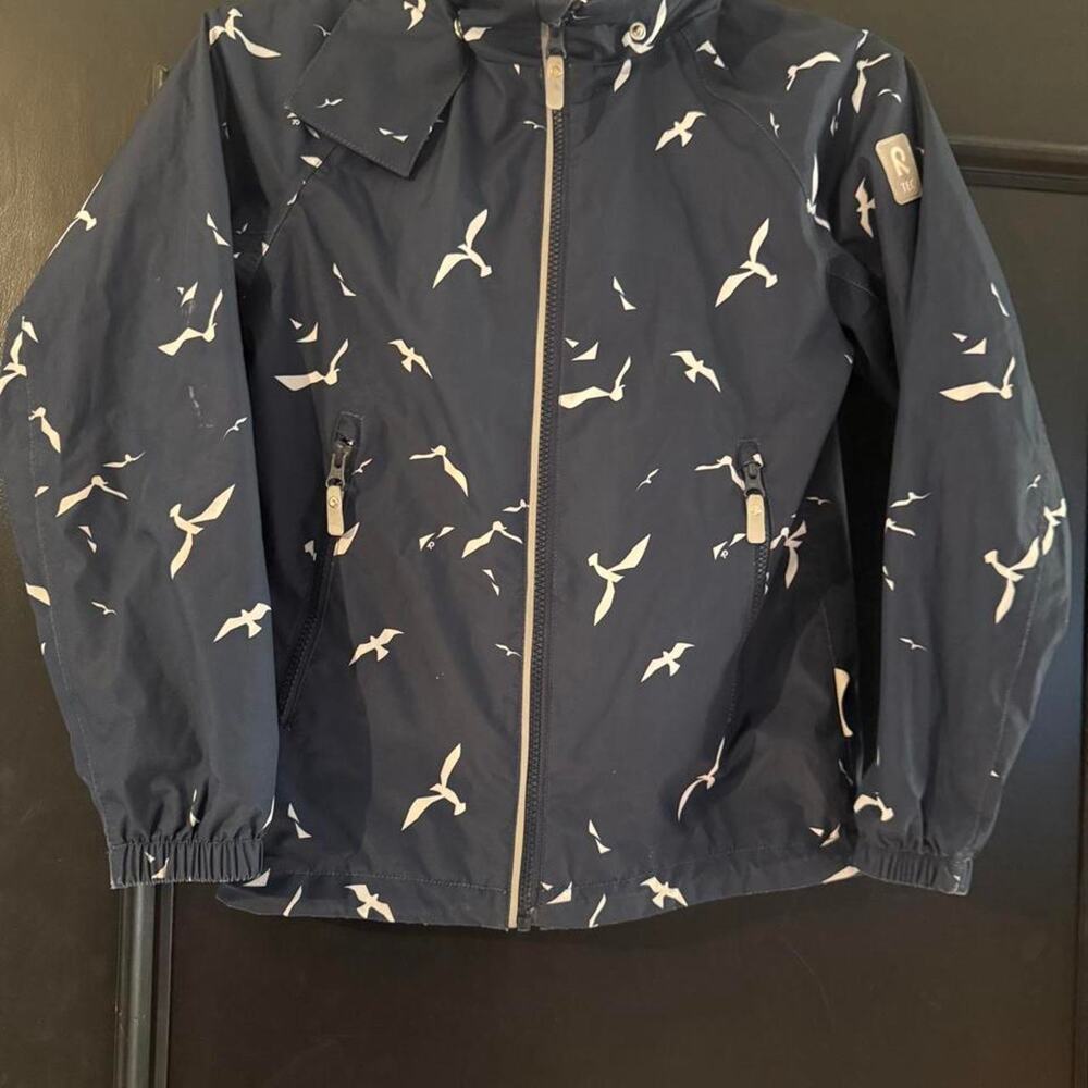 Reima tec navy bird print